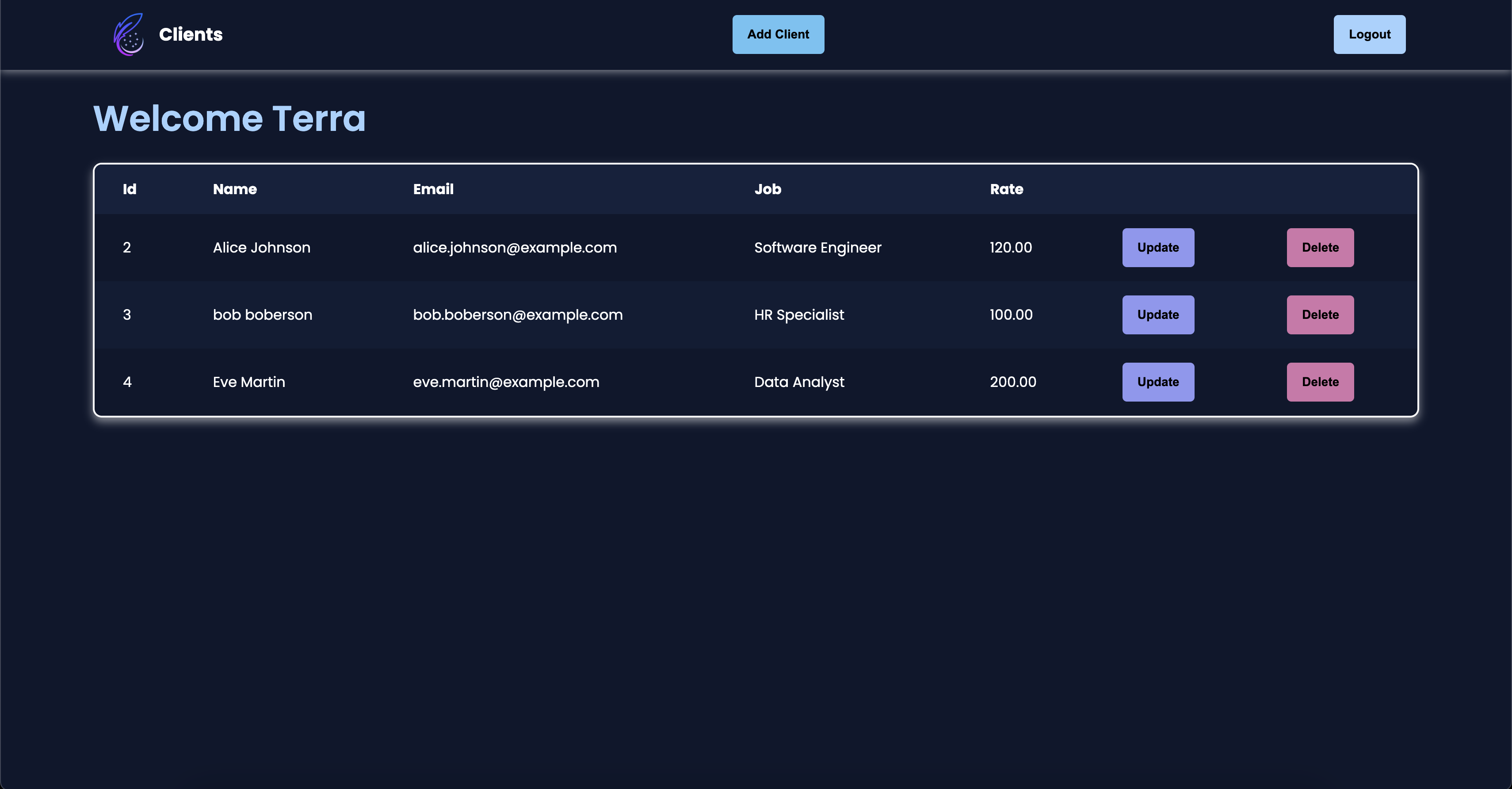 client tracker